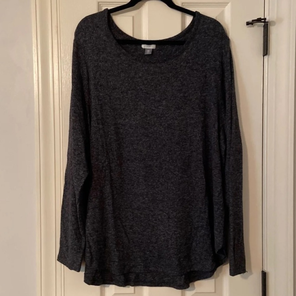 Gray Long-sleeve Shirt